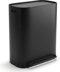 MIRO DuoSort Prullenbak 60 liter mat zwart